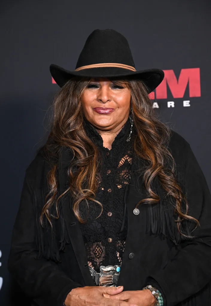 Actress Pam Grier attending a special Los Angeles screening of "Them: The Scare."