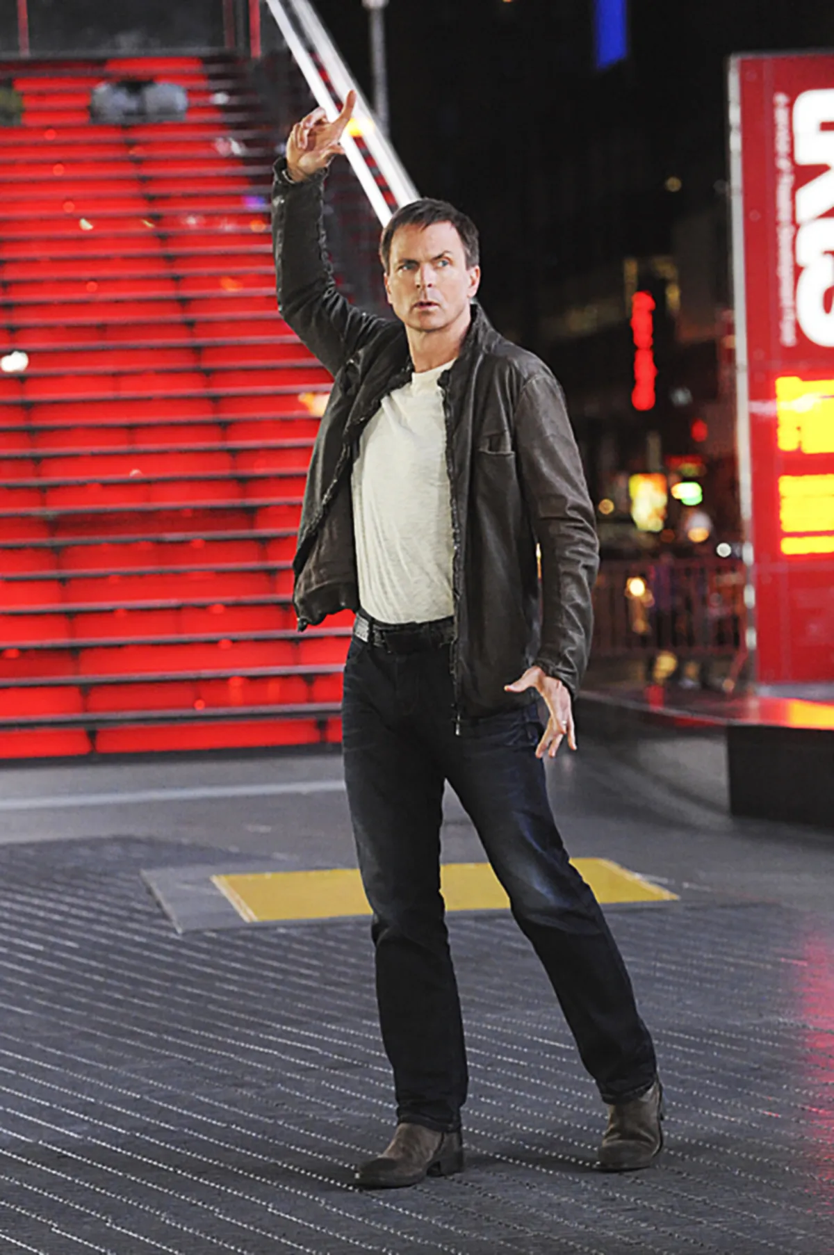 Phil Keoghan on "The Amazing Race"