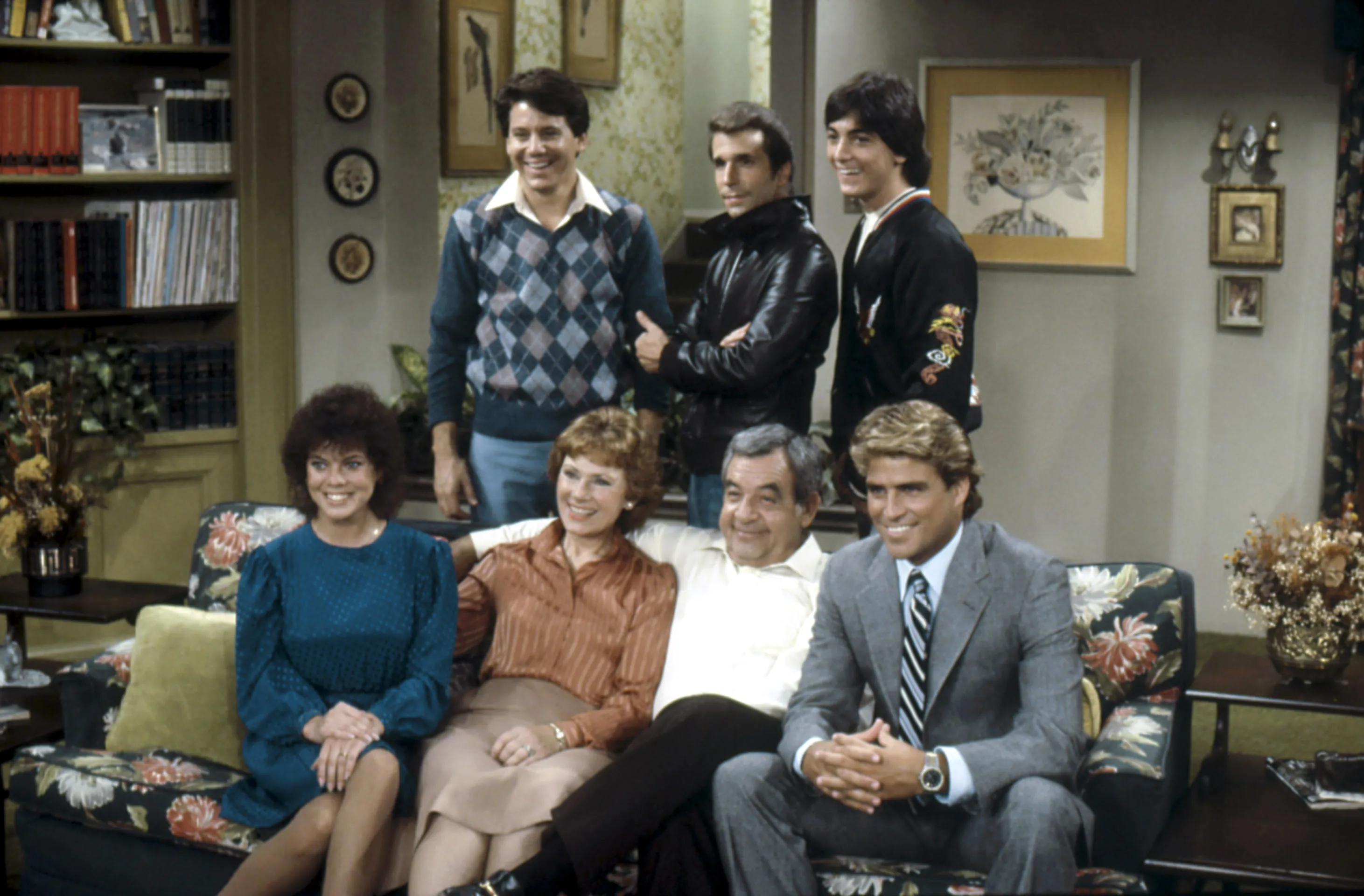 "Happy Days" cast.