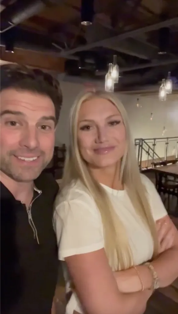 Brooke Hogan and Scott McGillivray addressing romance rumors.