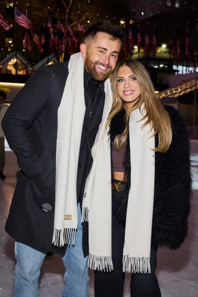 JORDAN NGATIKAURA and JESSI NGATIKAURA smiling at the premiere event for season 3 of The Secret Lives of Mormon Wives.