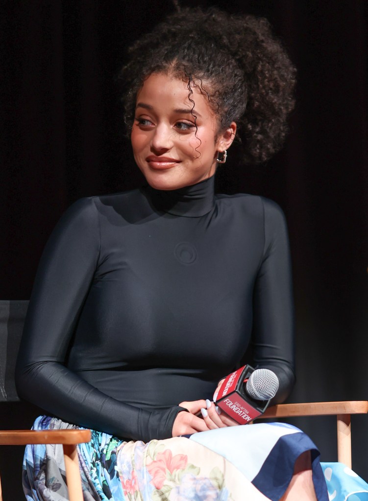 Chase Infiniti attending SAG-AFTRA Foundation Conversations: "The Testaments".