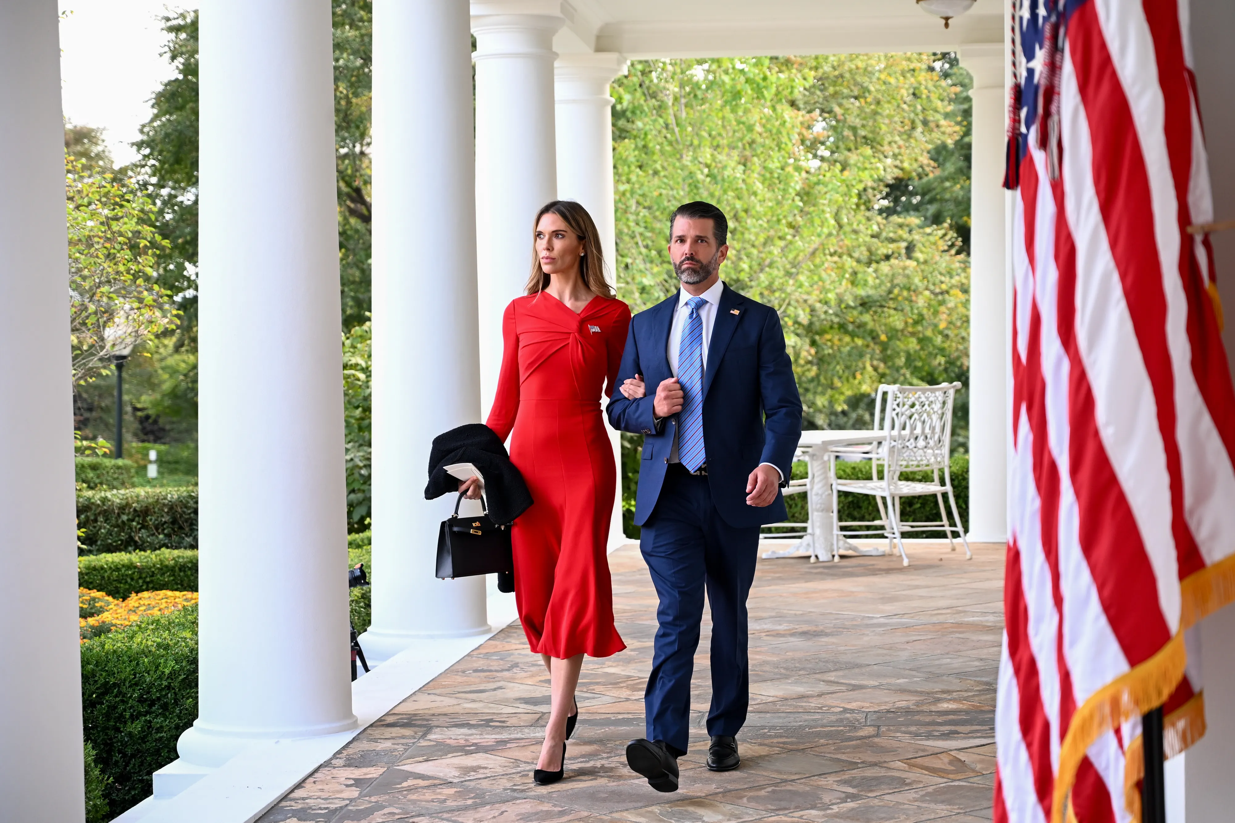 Bettina Anderson. Donald Trump Jr.
