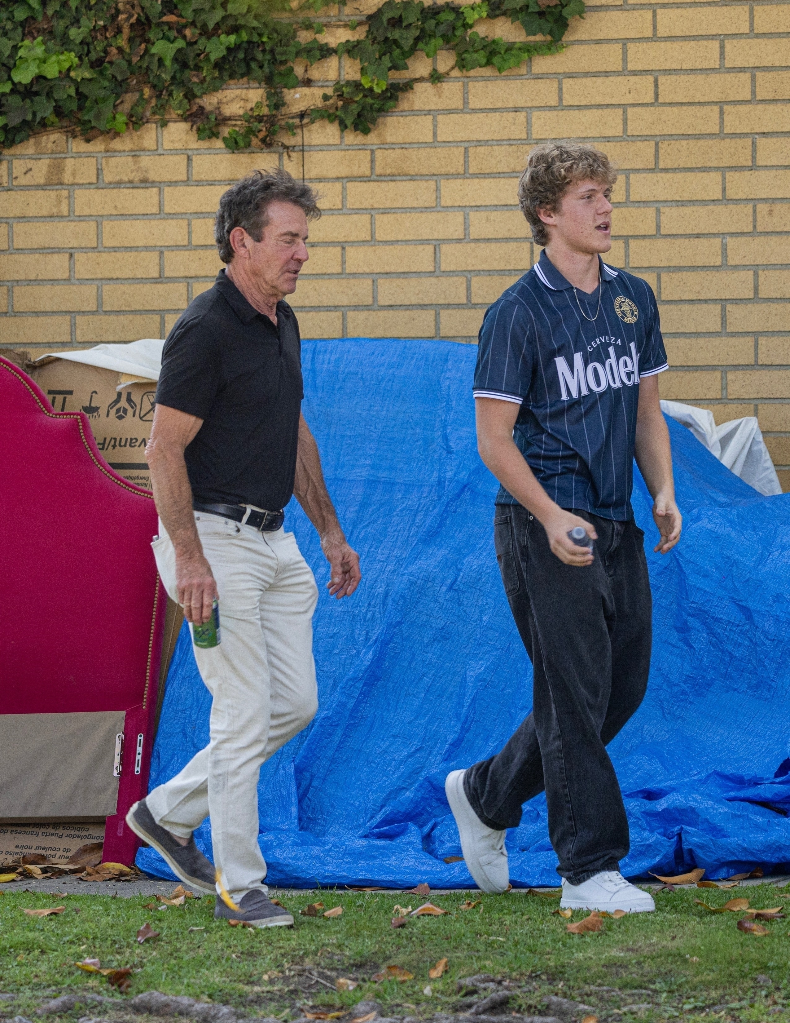 Dennis Quaid and son Thomas 