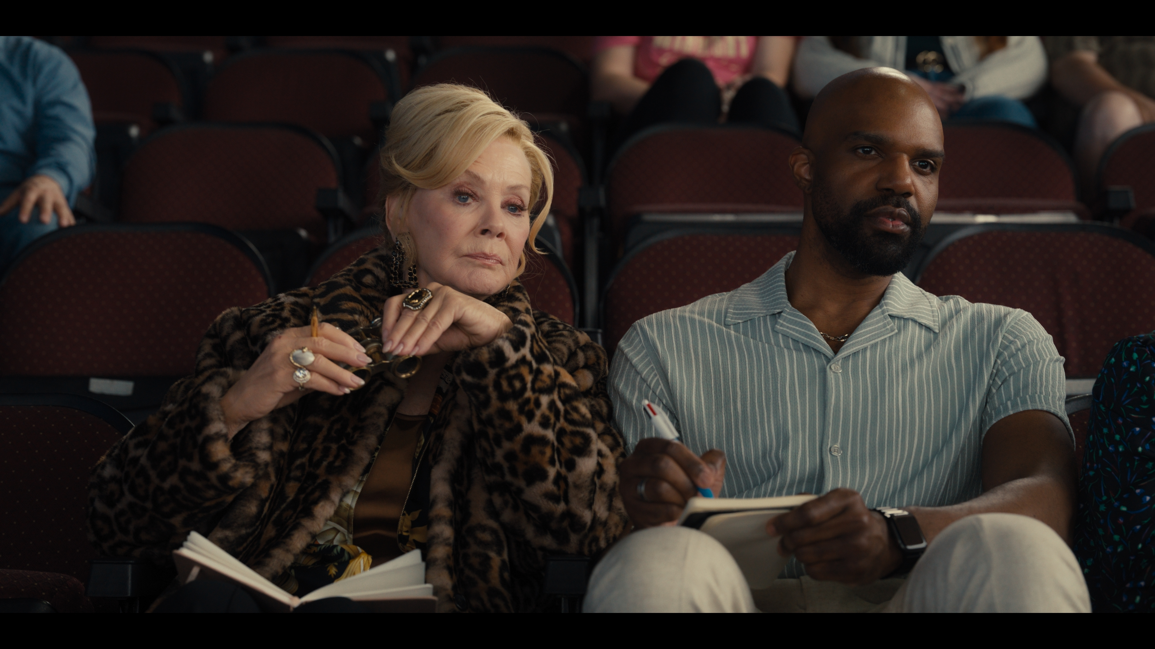 Jean Smart and Carl Clemons-Hopkins Jr. on "Hacks"