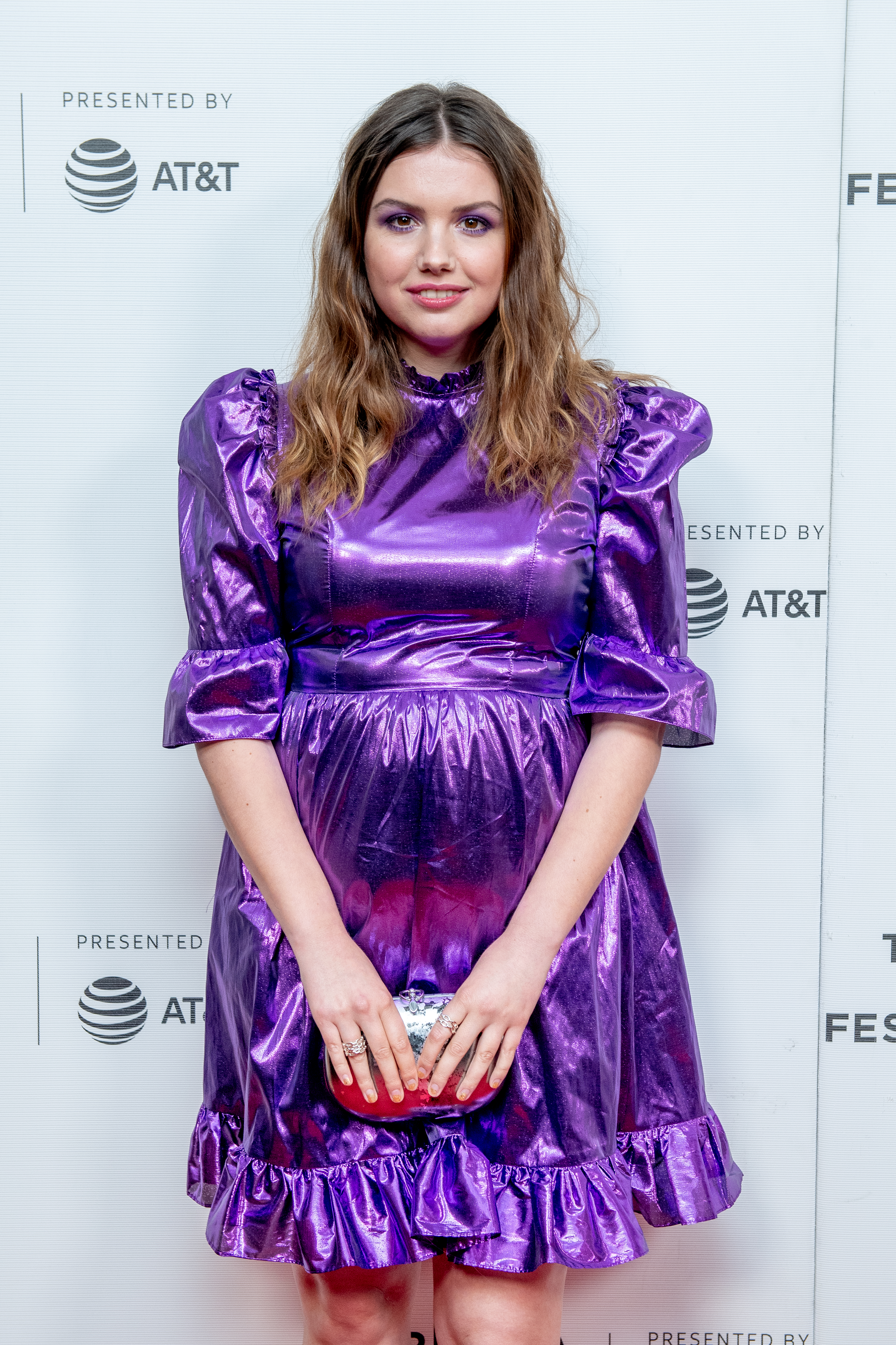 Hannah Murray attends a screening of "Charlie Says" at the Tribeca Film Festival.