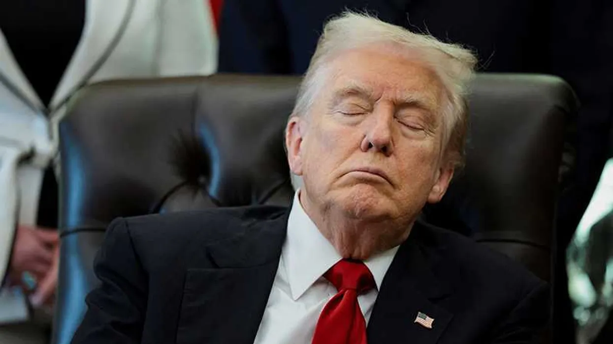 Fox host admits Trump naps in meetings – but begs viewers to ‘please stop’ highlighting it