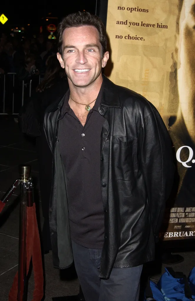 Jeff Probst smiling at the "John Q" Los Angeles Premiere.