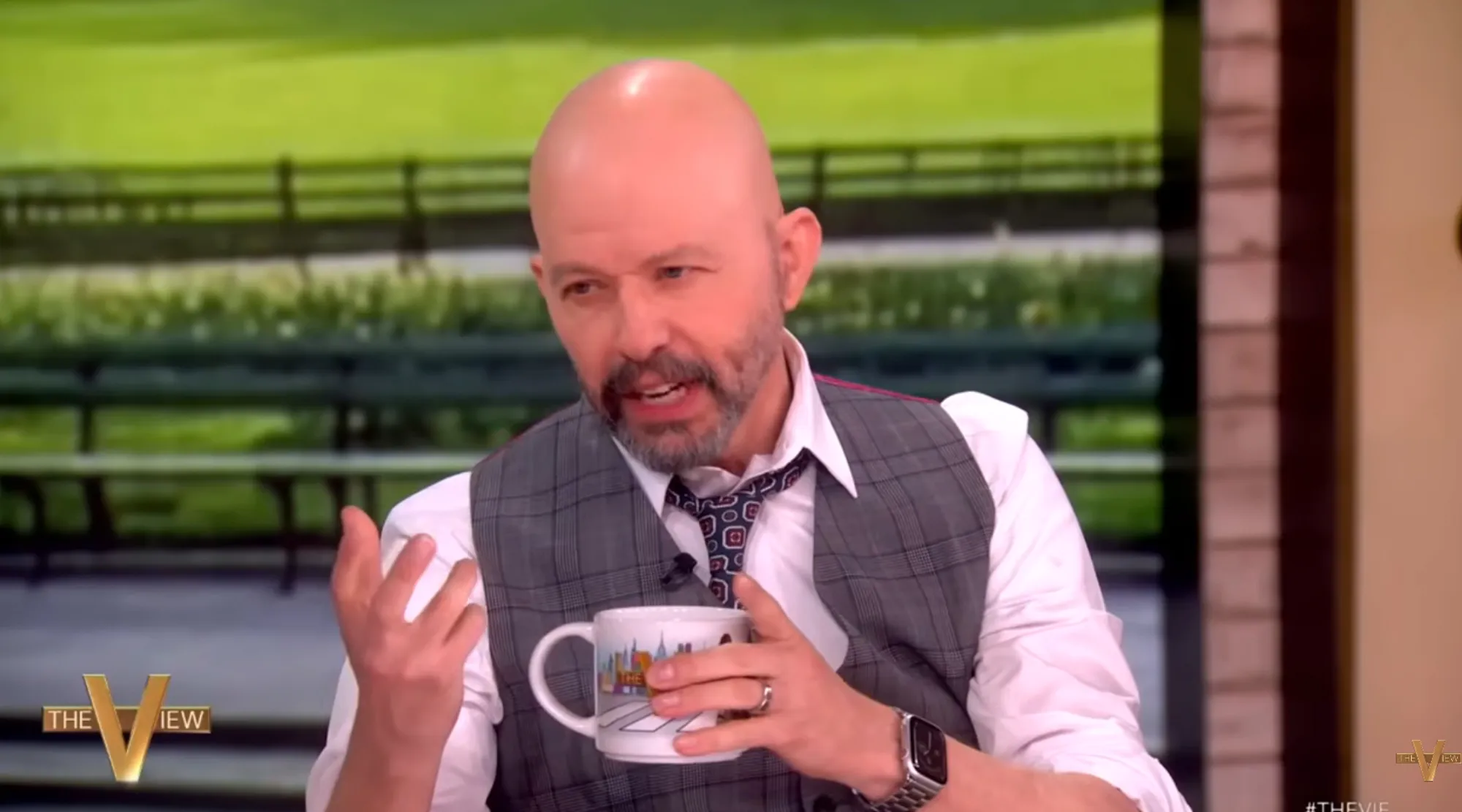 Actor Jon Cryer discusses his "Two and a Half Men" co-star Charlie Sheen in an interview for "The View."
