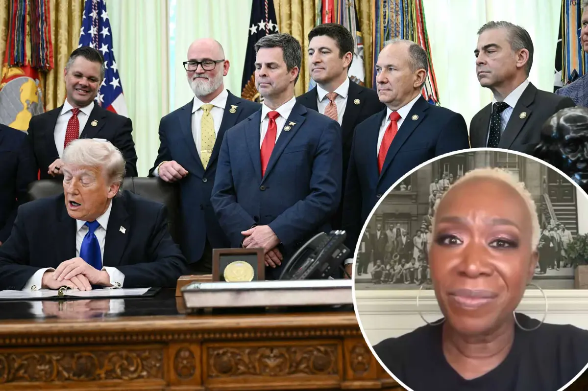 Joy Reid’s podcast guest says America coddles ‘weak white men’ in wild anti-Trump rant