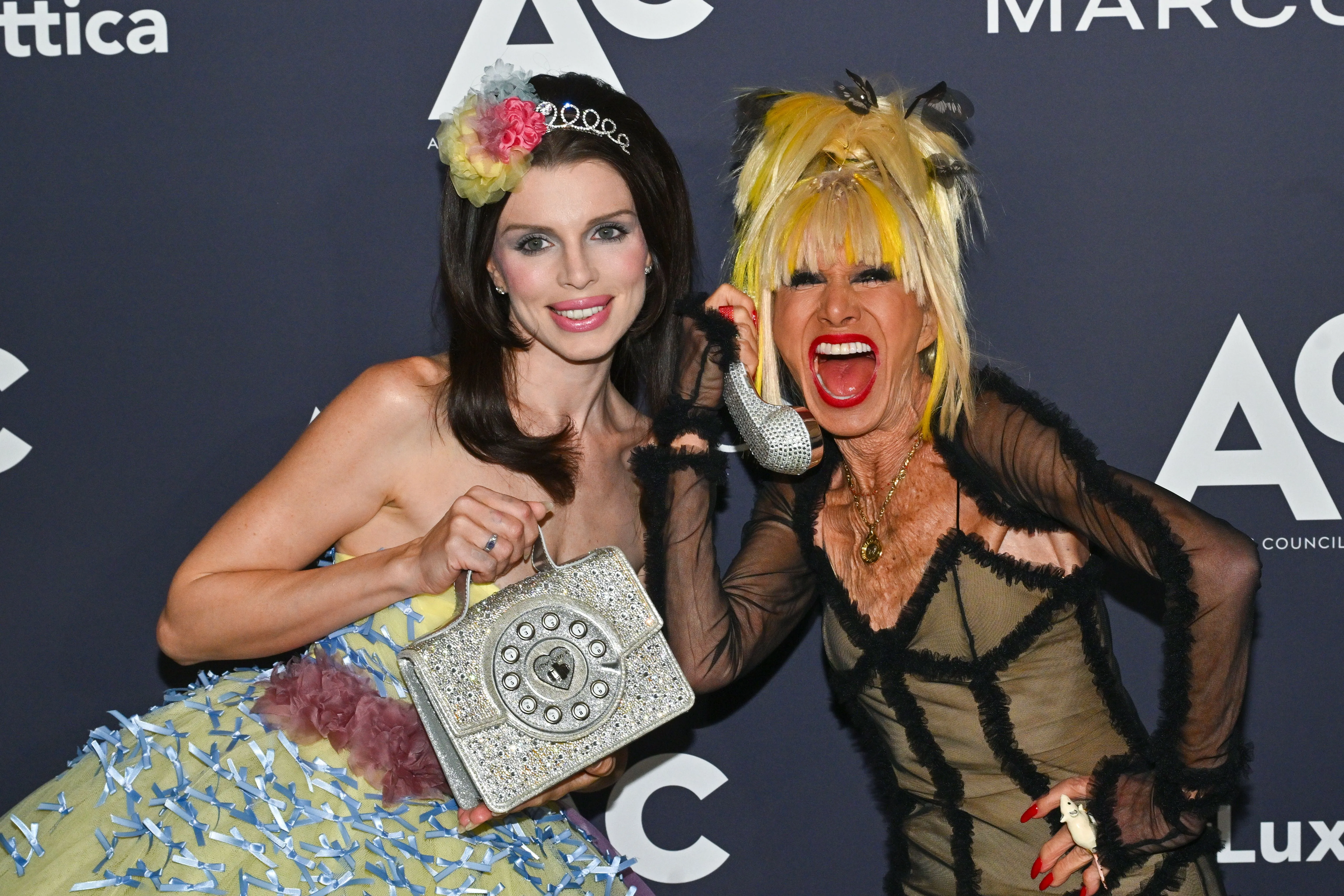 Julia Fox and Betsey Johnson