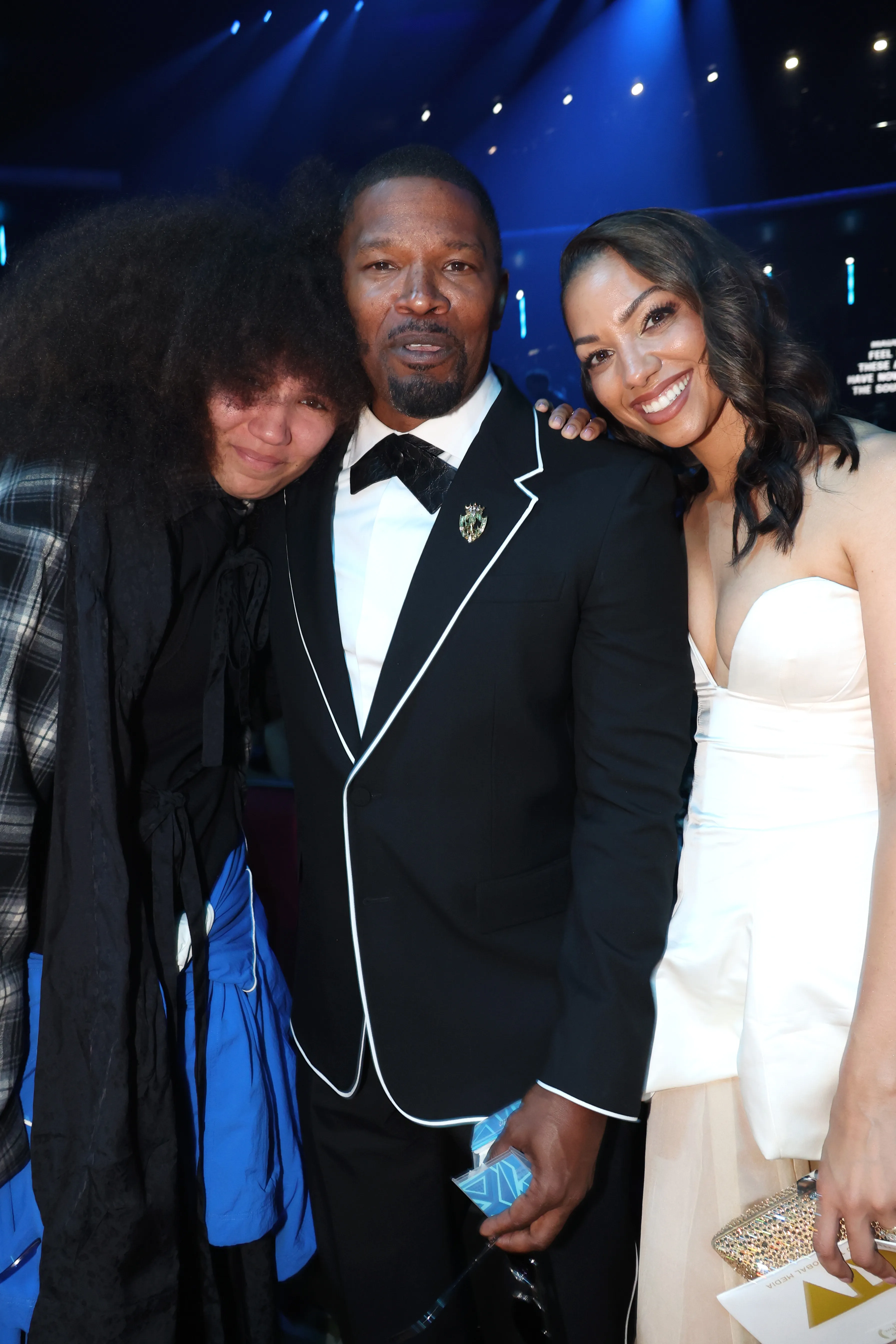 Jamie Foxx with his daughters