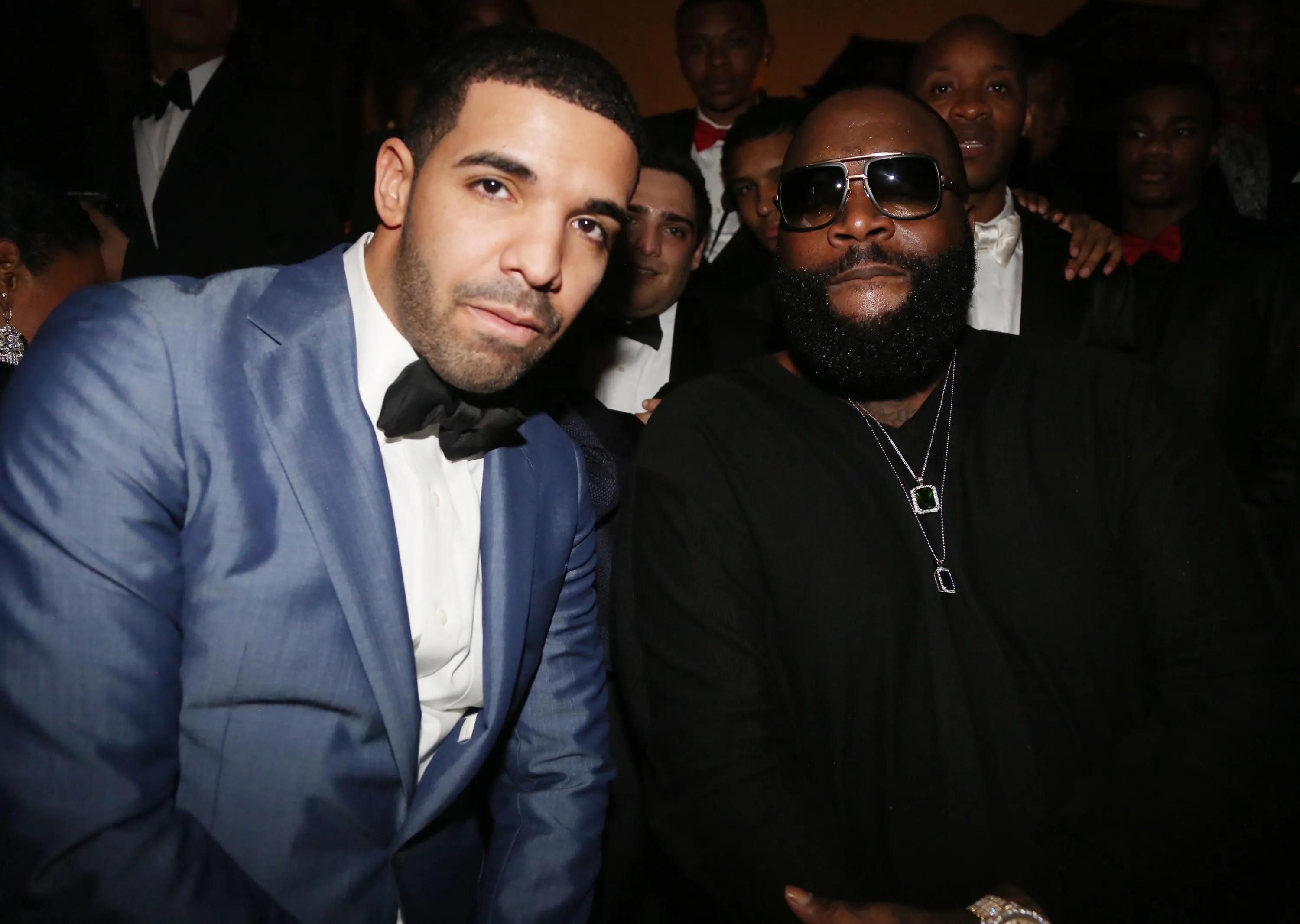 Drake and Rick Ross in 2013
