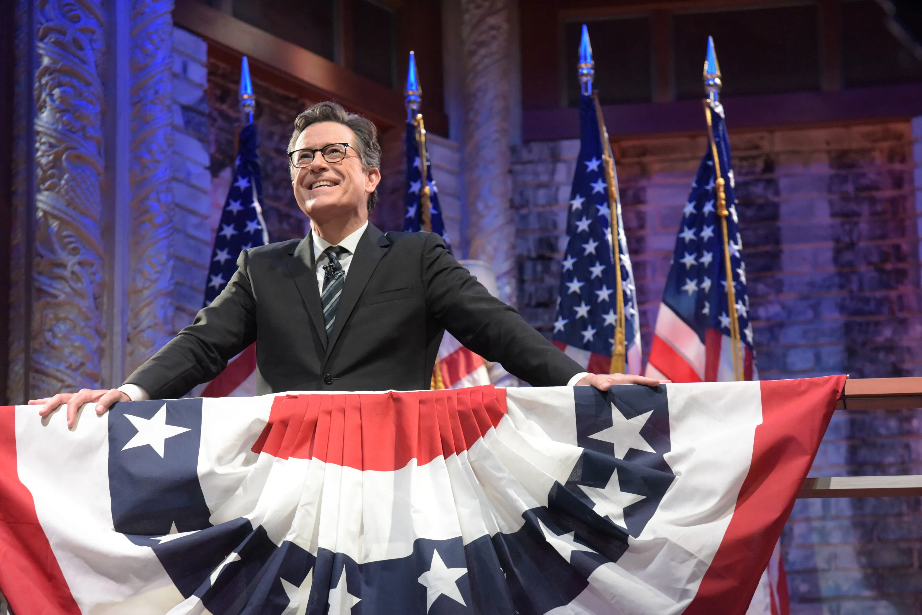Stephen Colbert on "The Late Show"