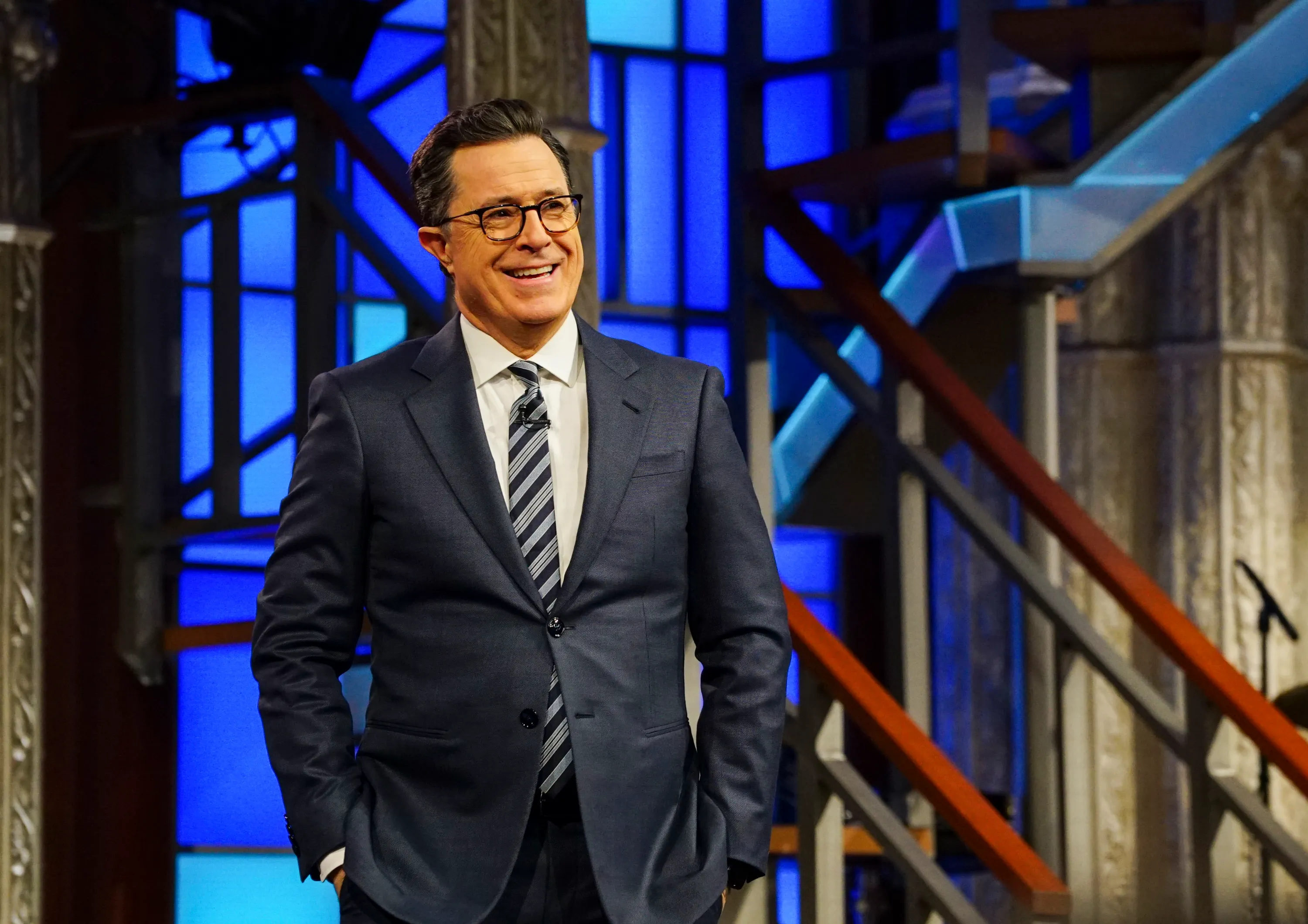 Stephen Colbert on "The Late Show"