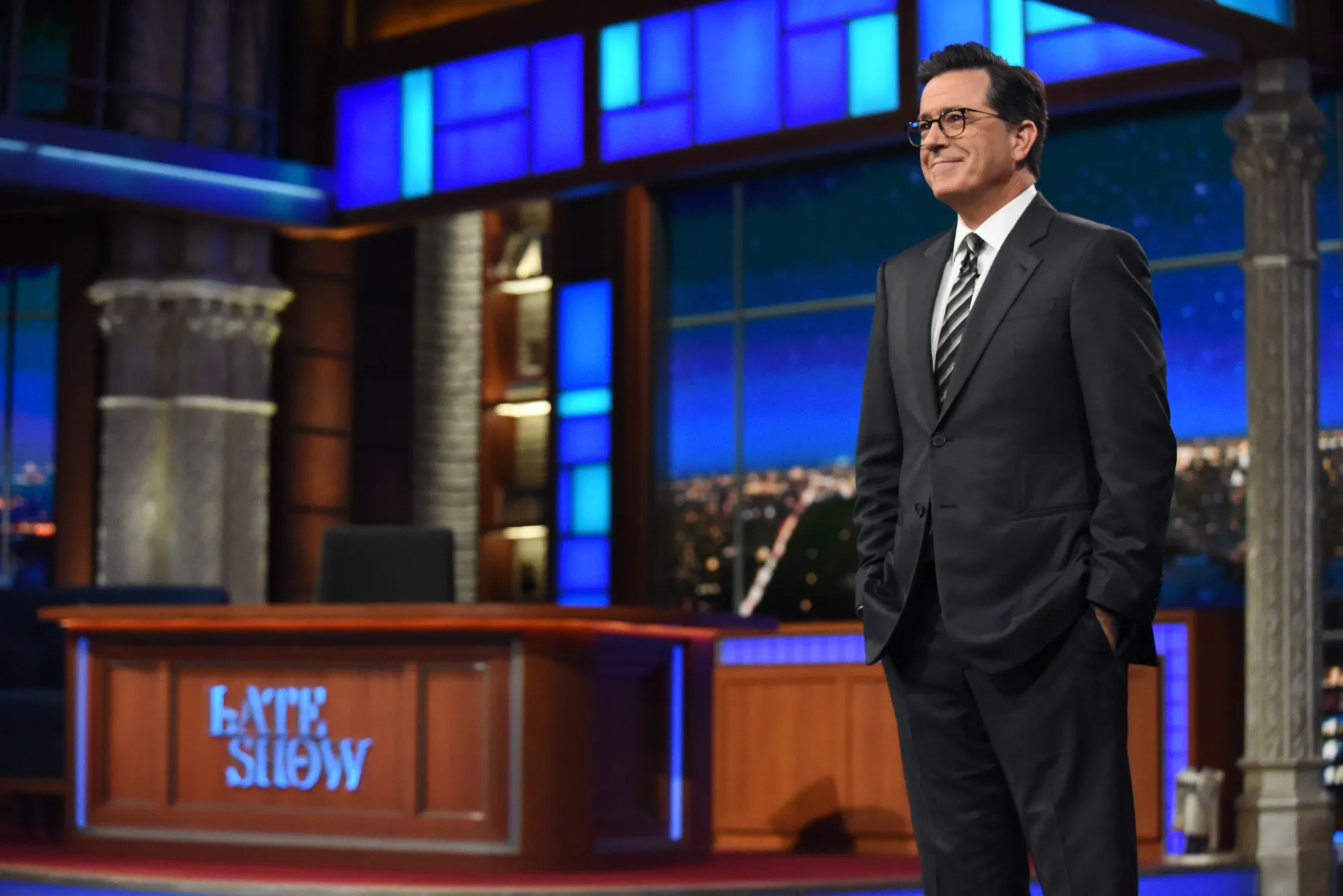 Stephen Colbert on "The Late Show"