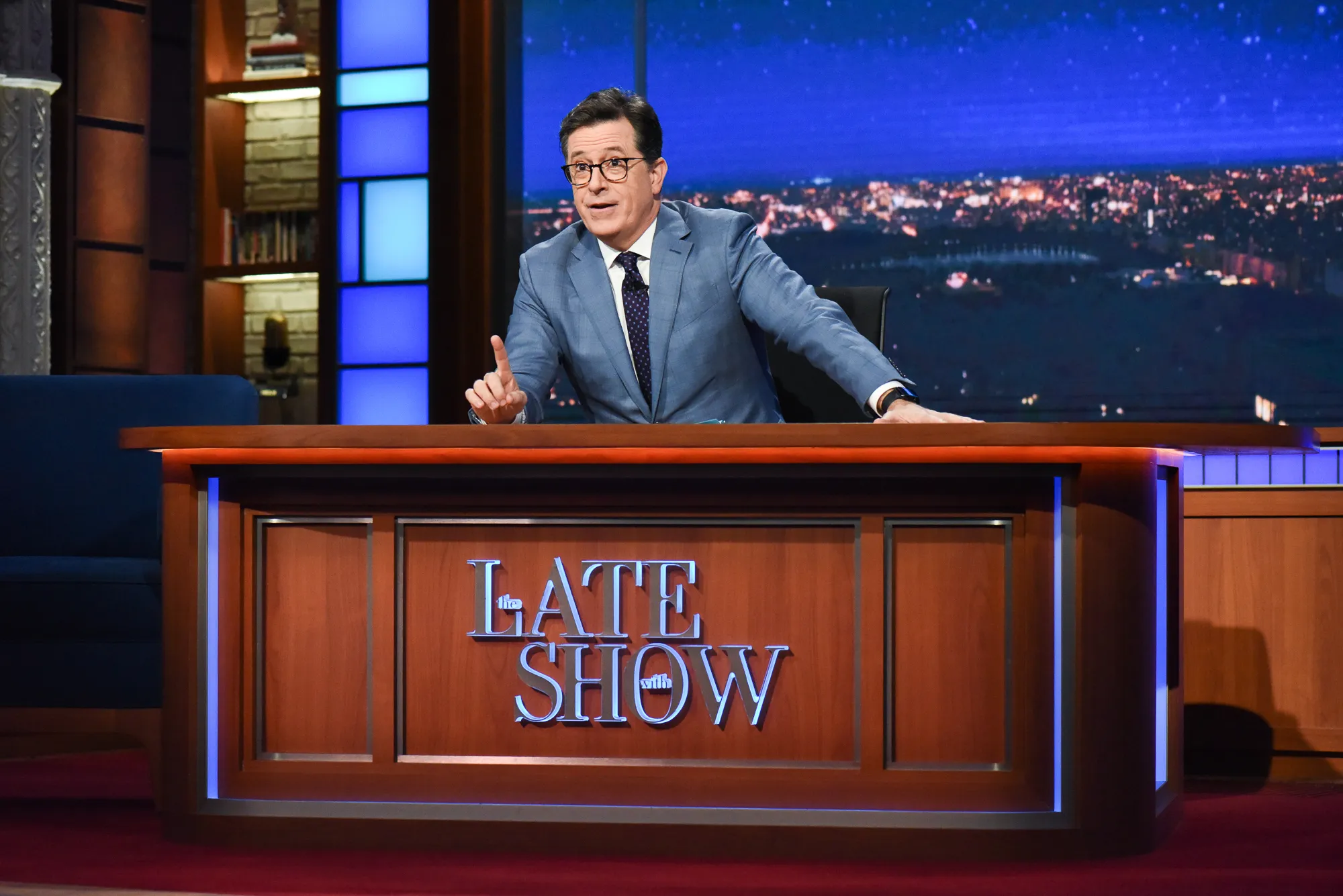 Stephen Colbert on "The Late Show"