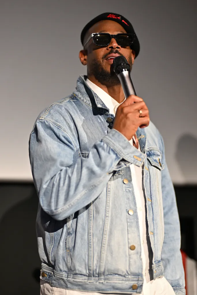Marlon Wayans speaks during the "Scary Movie" Atlanta Creator Event.