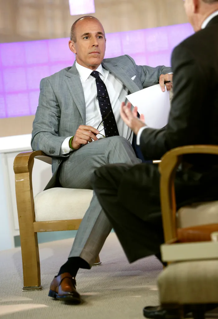 Matt Lauer appearing on NBC News' 