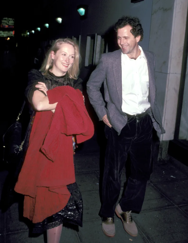 Meryl Streep and Donald Gummer during the opening of "Crimes of the Heart" in 1981.
