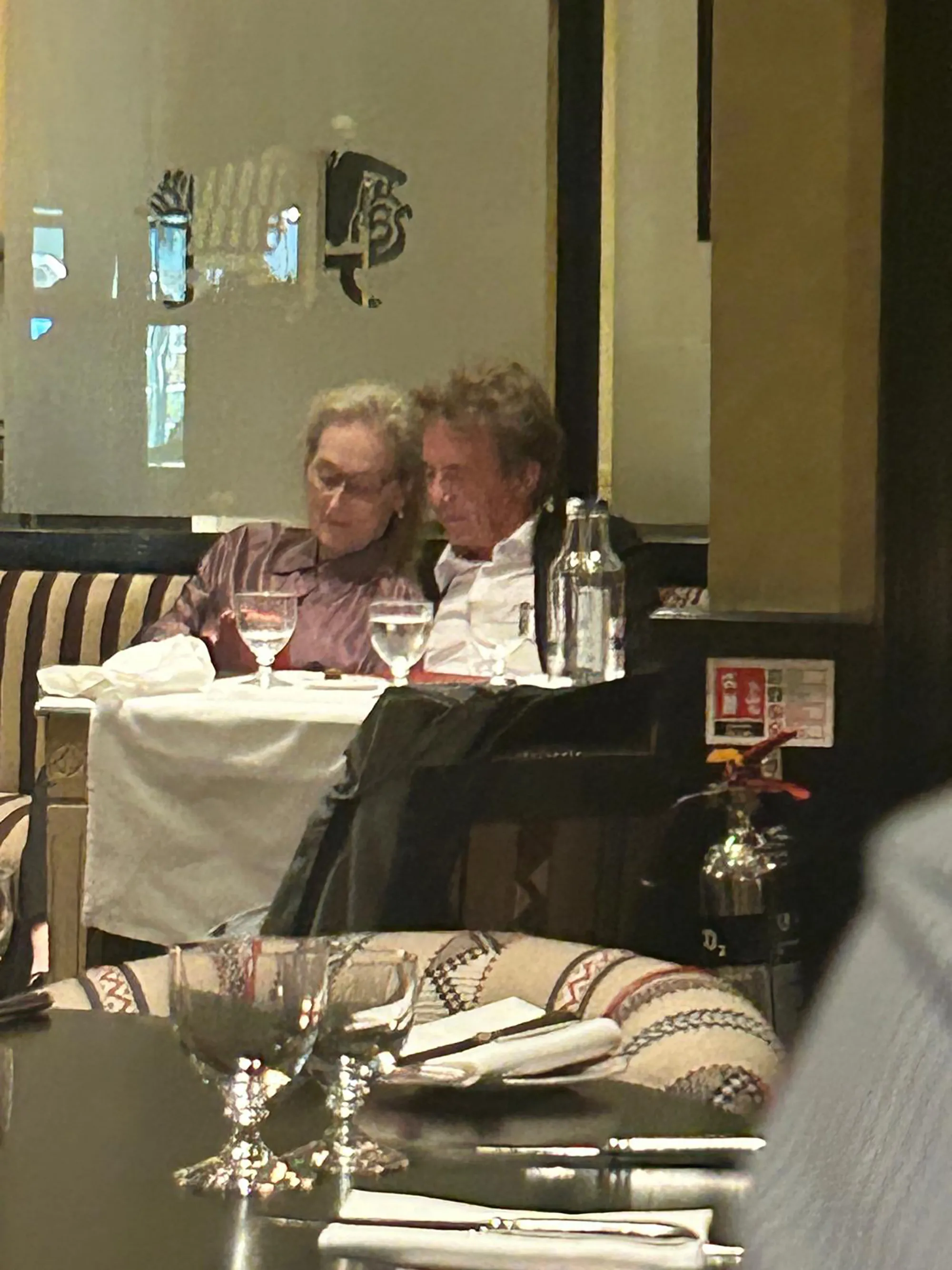 Meryl Streep and Martin Short on a London dinner date.