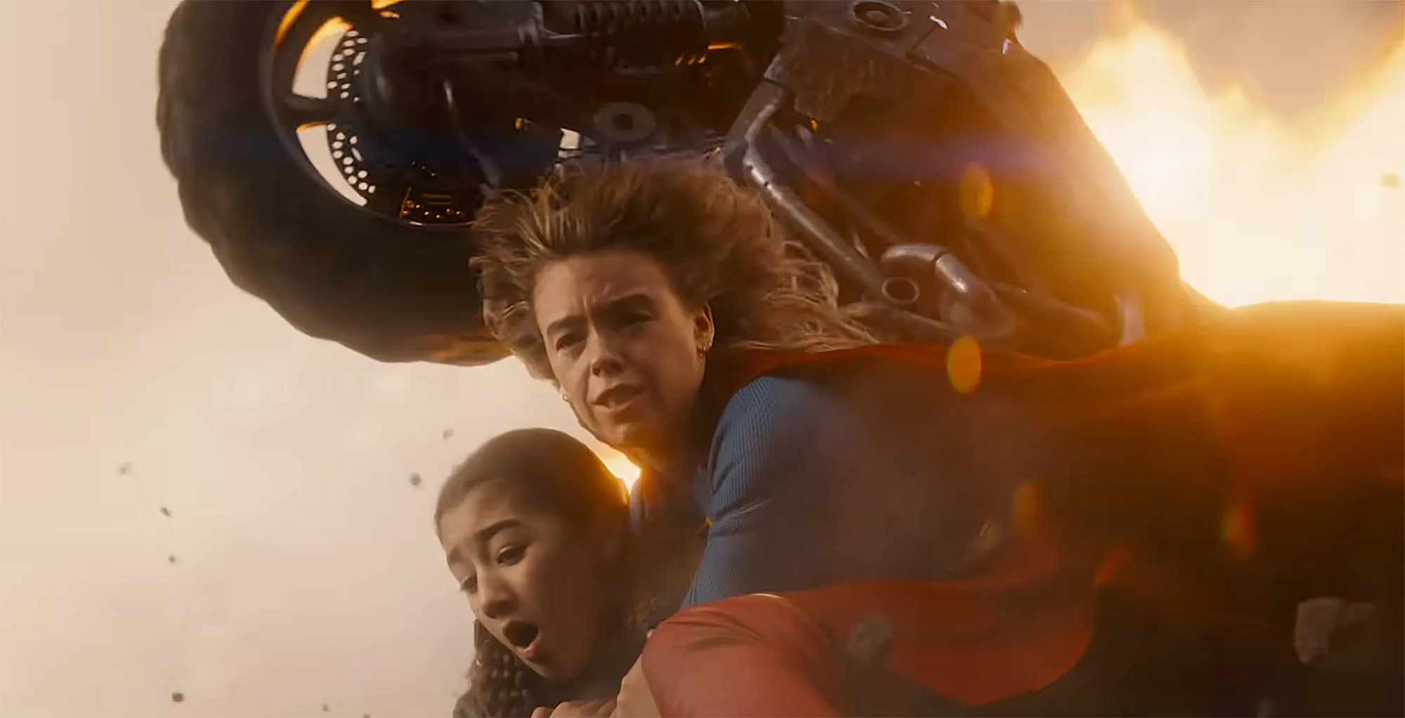Milly Alcock in the "Supergirl" trailer