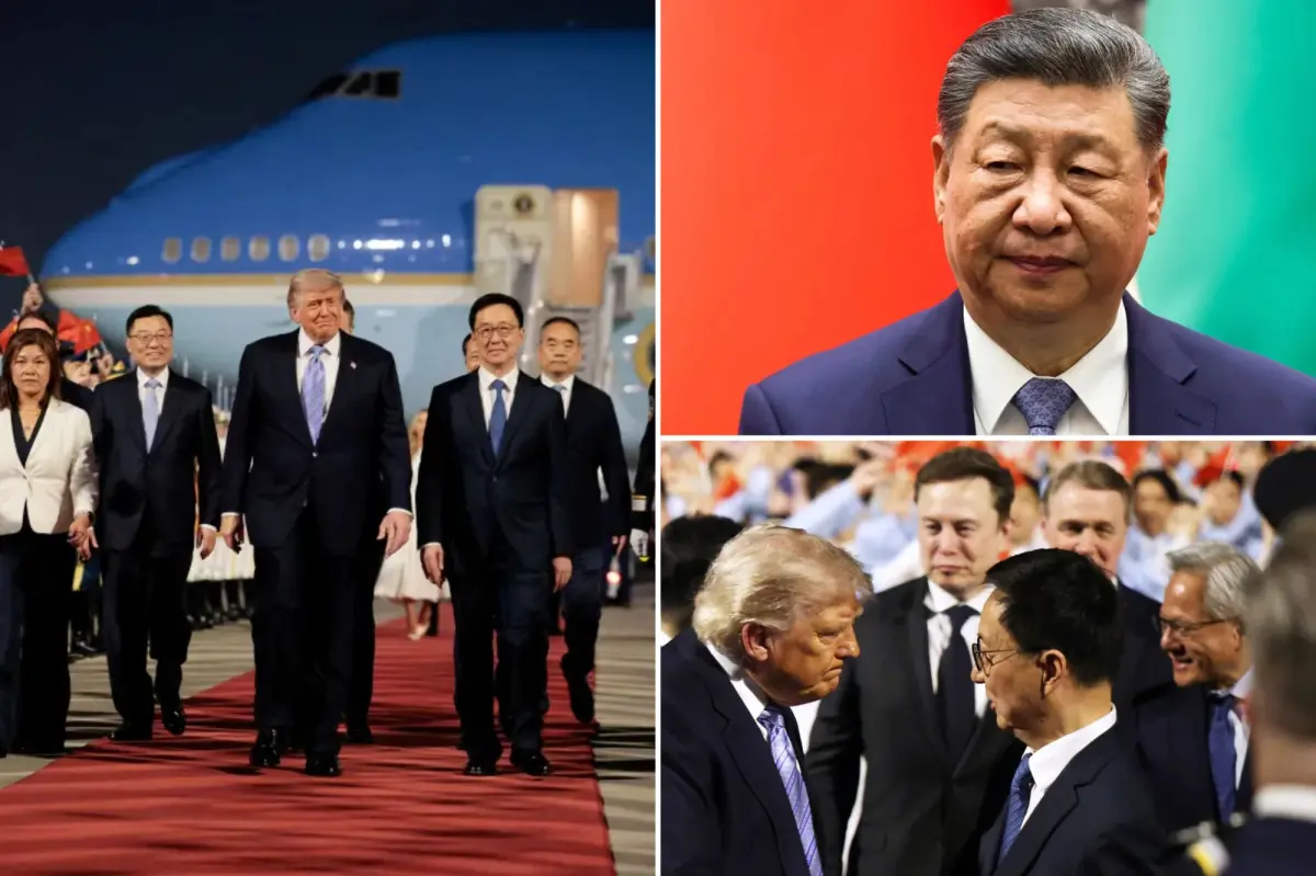 China made a ‘quite revealing’ choice for its airport greeter for Trump in Beijing