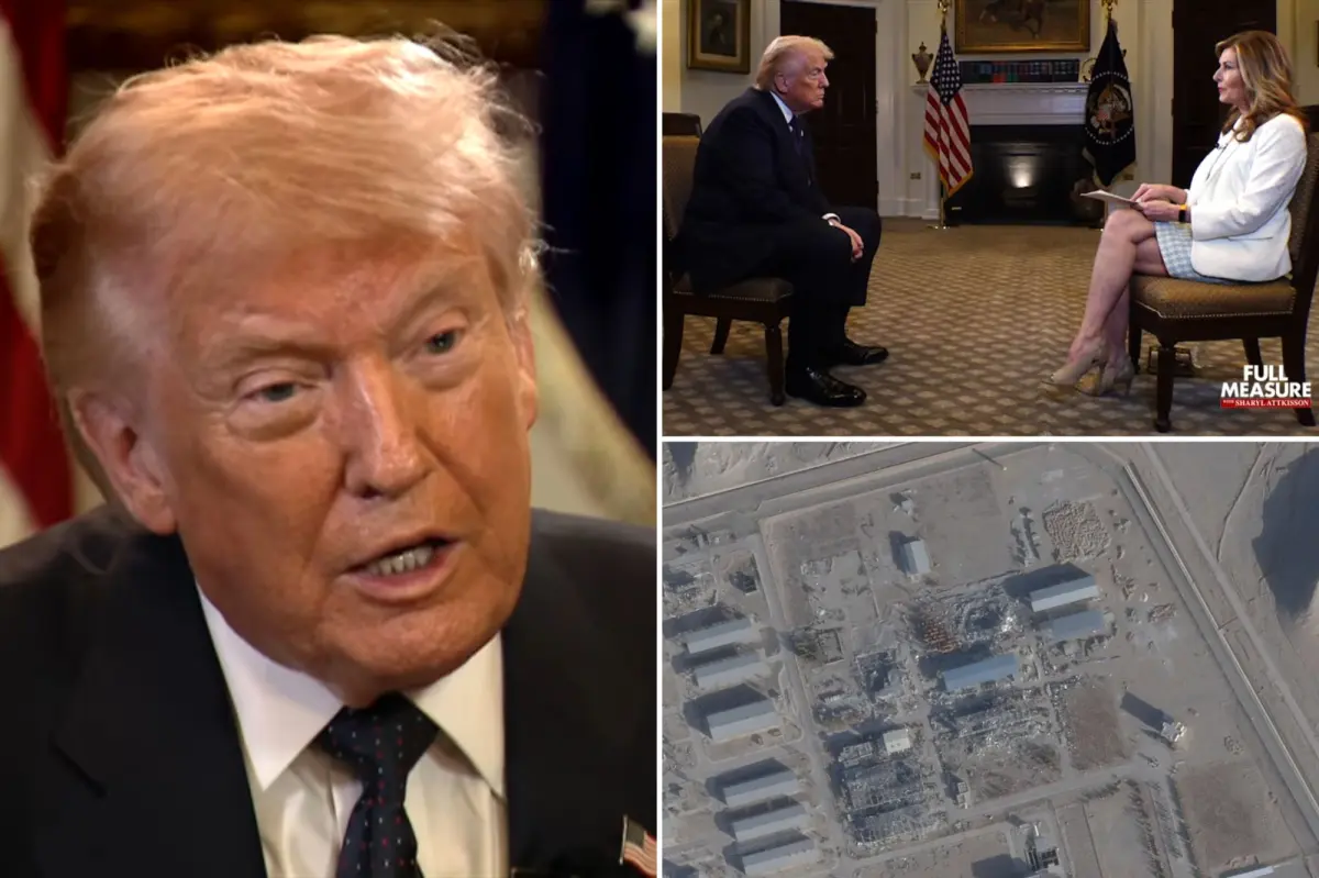 Trump vows to confiscate Iran’s nuclear material, says it’s monitored by Space Force