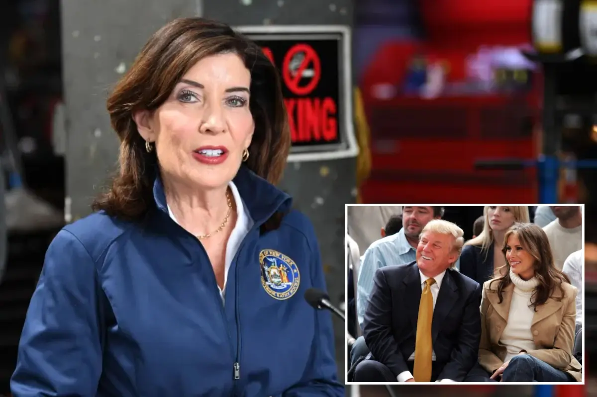 Hochul tries to dunk on Trump over Knicks fandom — but it totally backfires