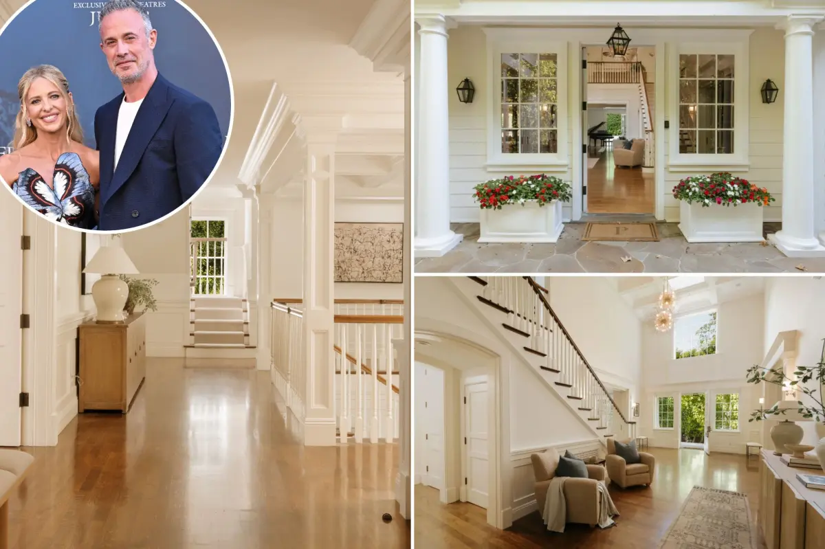 Inside Sarah Michelle Gellar and Freddie Prinze Jr.’s stunning LA home, now on sale for $10.5M
