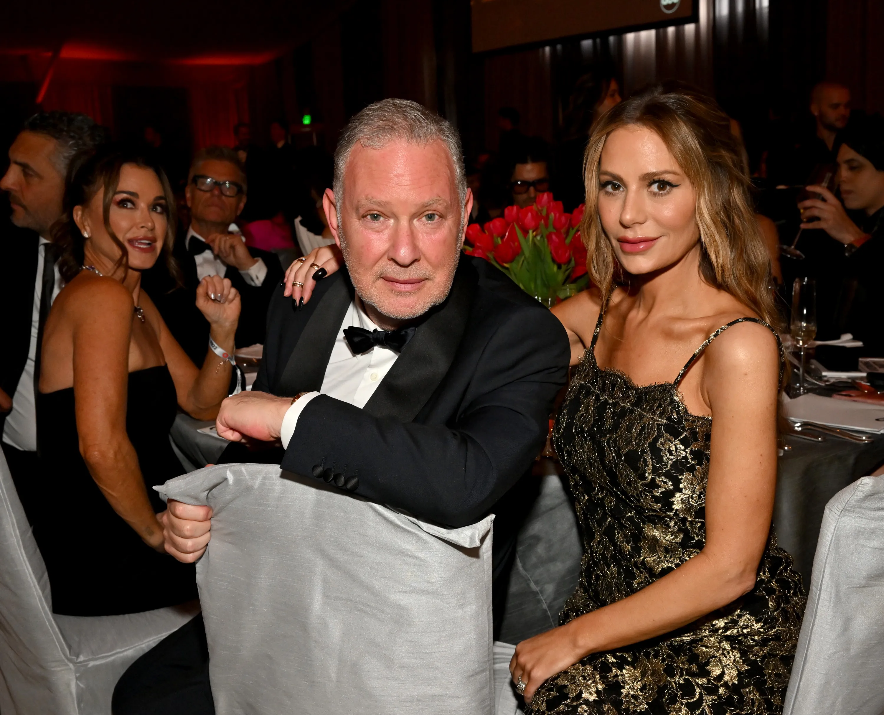 Paul Kemsley and Dorit Kemsley at the Elton John AIDS Foundation 31st Annual Academy Awards Viewing Party.