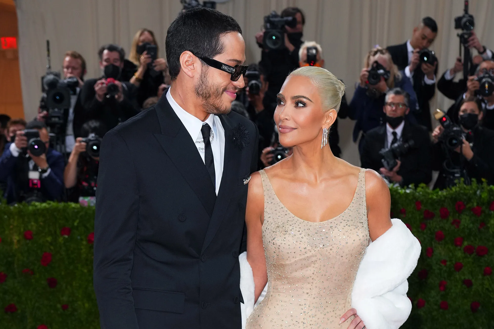 Pete Davidson and Kim Kardashian
