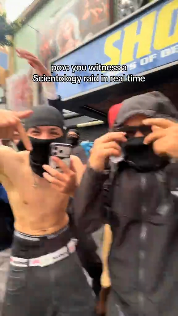 The viral “Scientology speedrunning” trend consists of users on social media posting videos of themselves — sometimes inexplicably in costume — entering multiple properties owned or inhabited in some way by the Church of Scientology.