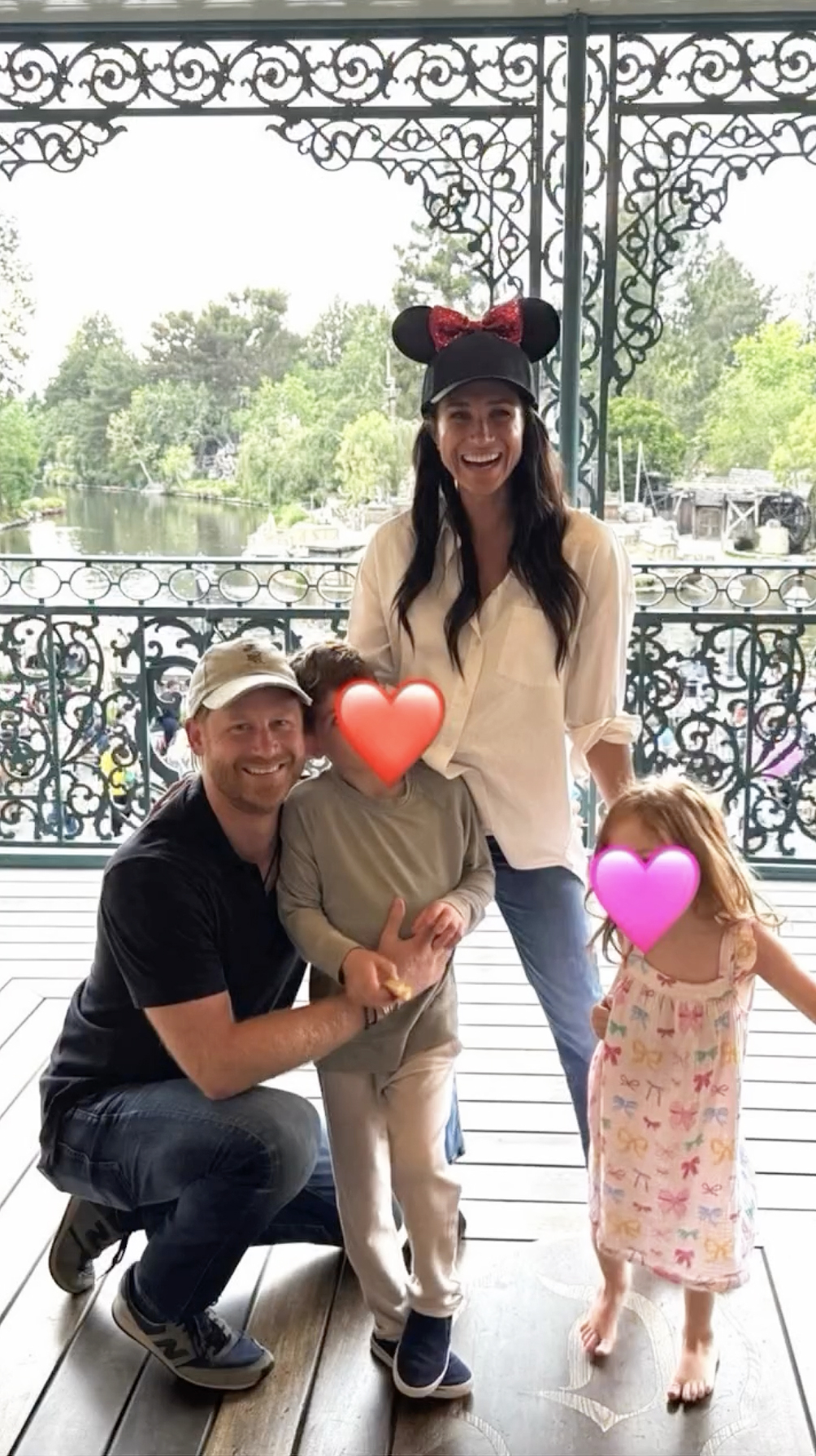 Prince Harry, Meghan Markle and kids via Instagram in June 2025