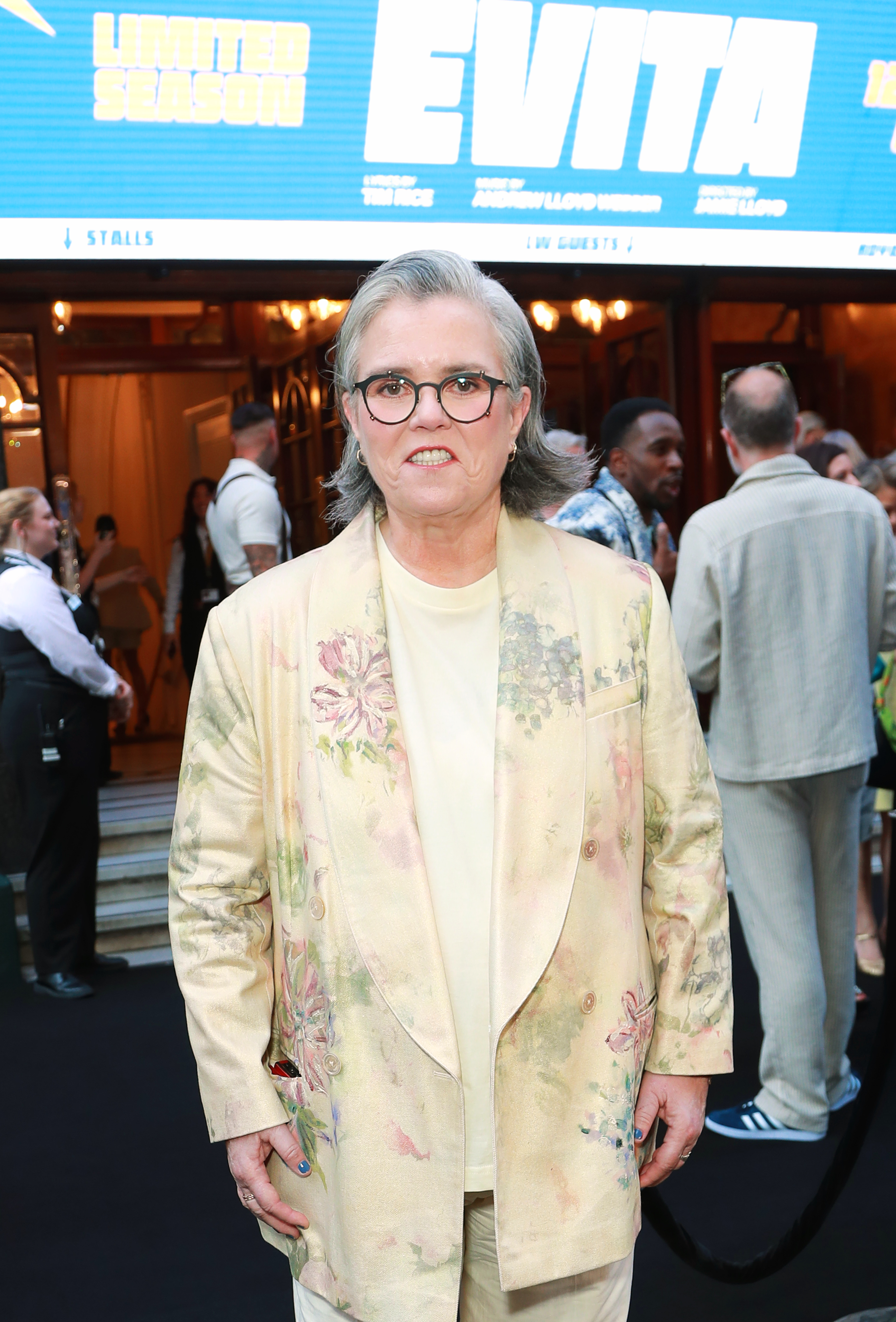 Rosie O'Donnell at the press night performance of