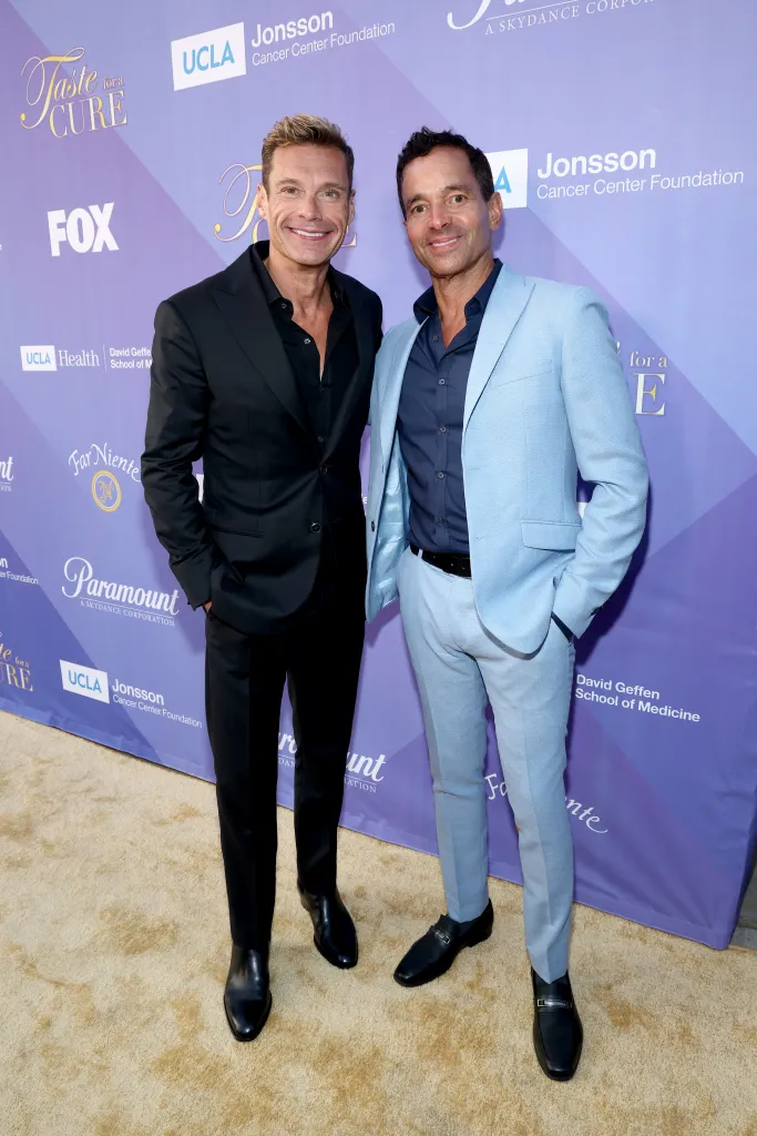 Ryan Seacrest and George Cheeks attend the 29th Annual UCLA Jonsson Cancer Center Foundation's