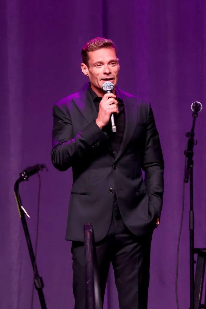 Ryan Seacrest speaks onstage during the 29th Annual UCLA Jonsson Cancer Center Foundation's