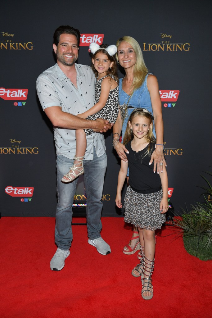 Scott McGillivray and his family attend "The Lion King" Canadian Premiere.