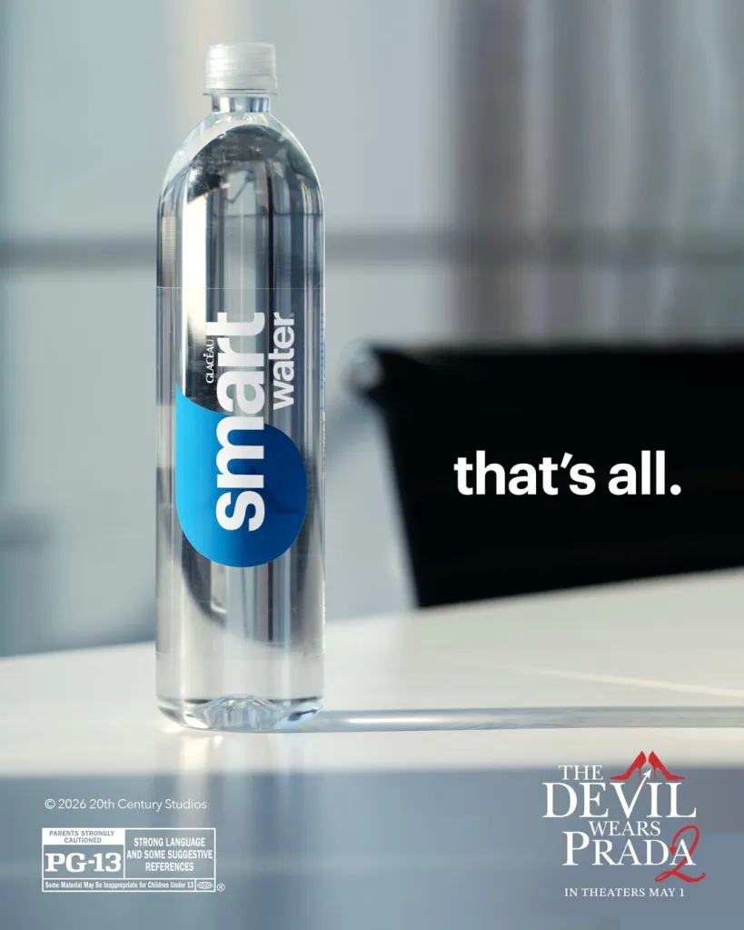 Smartwater bottle with 
