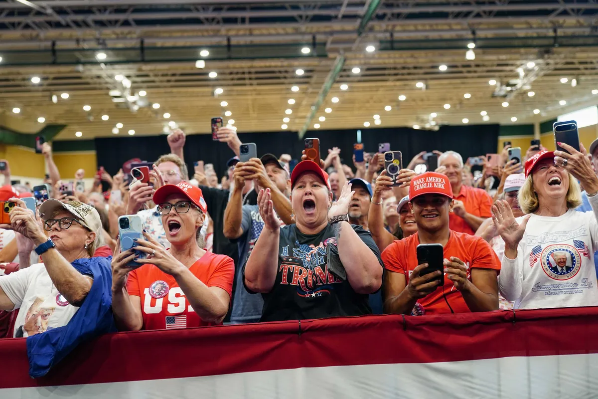 Trump mocks elderly MAGA crowd to their faces: ‘Look at you old guys’