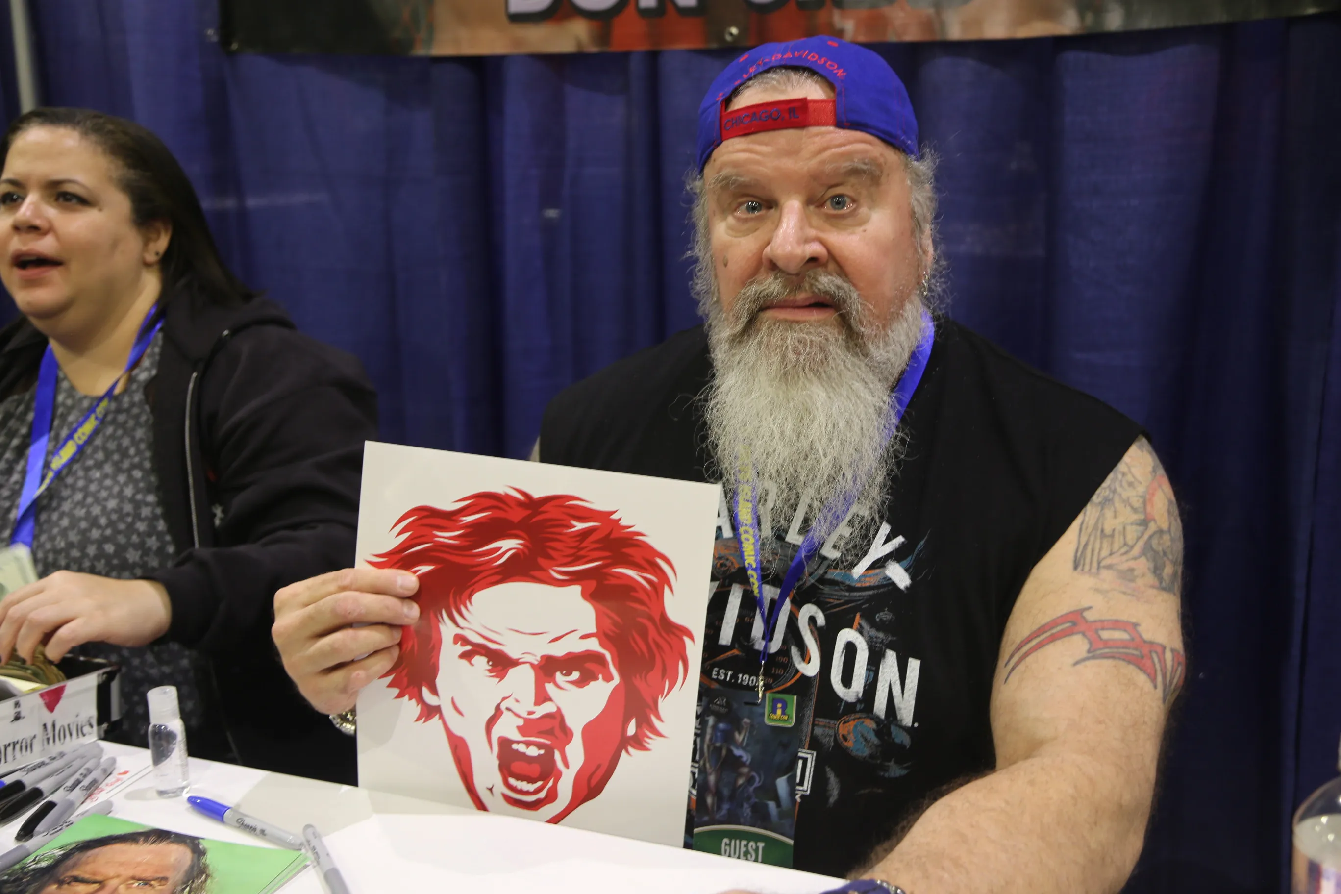 Donald Gibb poses for a photo in 2017.