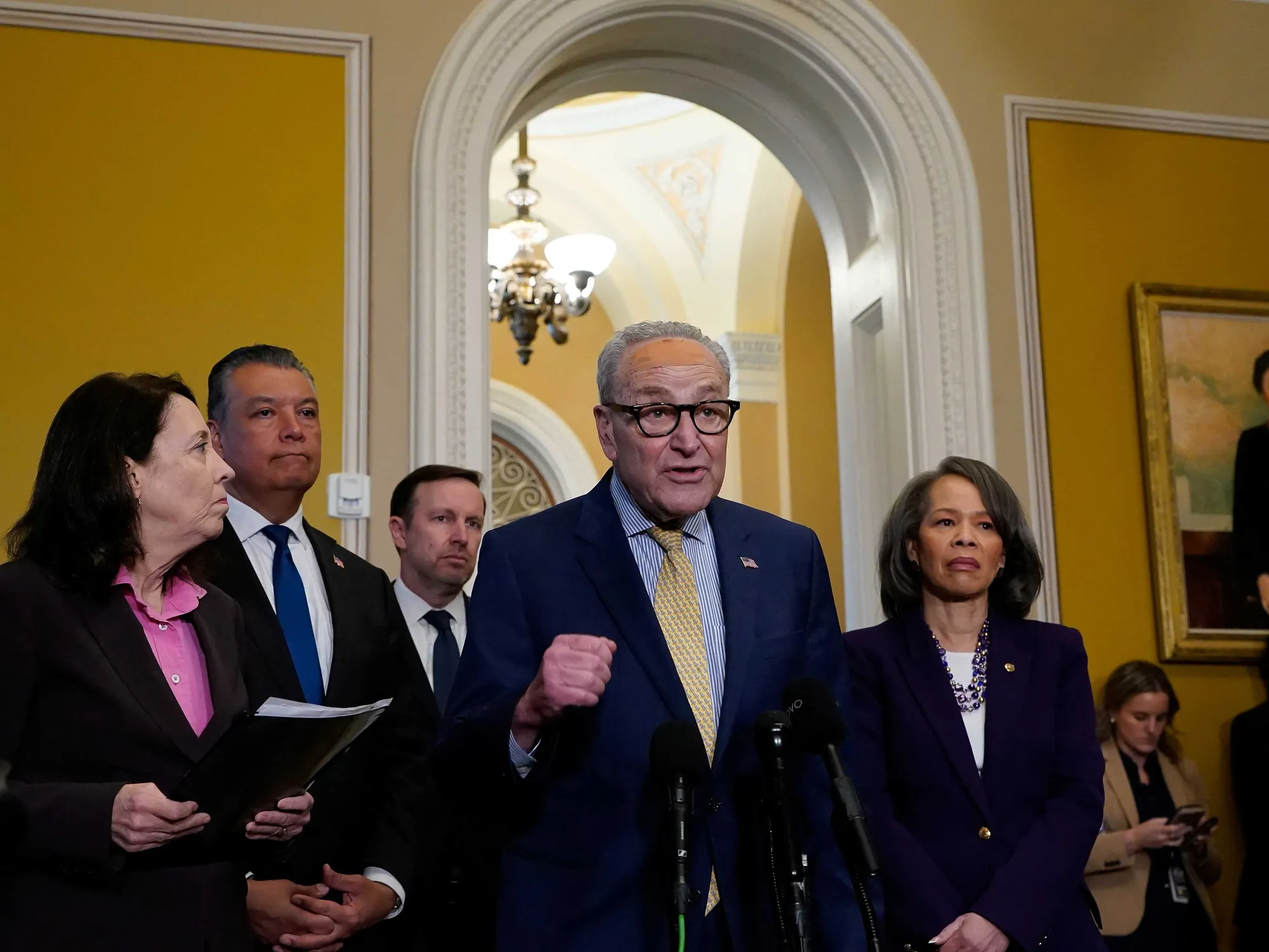 ‘A big deal in any other era’: Observers dismayed by Trump’s attack on ‘treasonous’ Dems