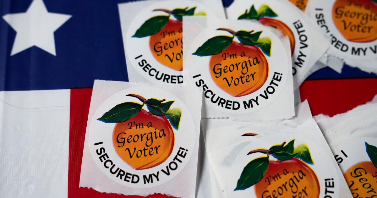 Justice Department seeks the names of 2020 election workers in Georgia’s Fulton County