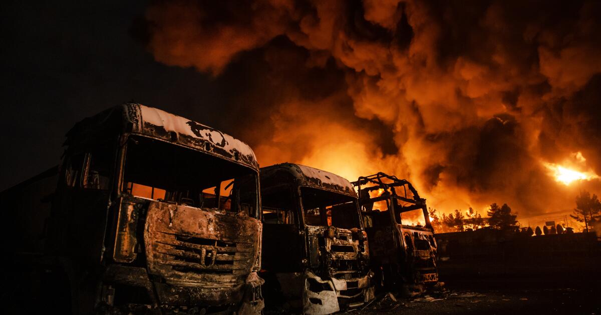 Toxic fumes from Tehran oil fires affected an area the size of Italy