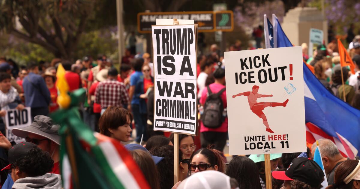 SoFi Stadium workers threaten to strike if ICE isn’t banned from World Cup games