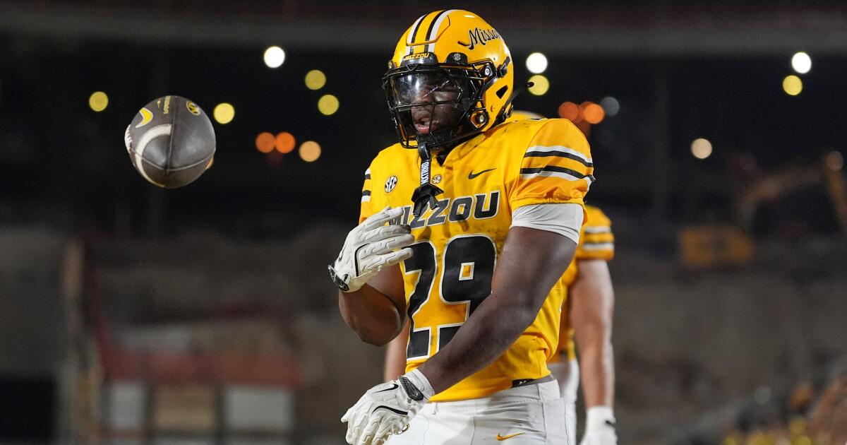 Missouri running back Ahmad Hardy in stable condition after getting shot at concert