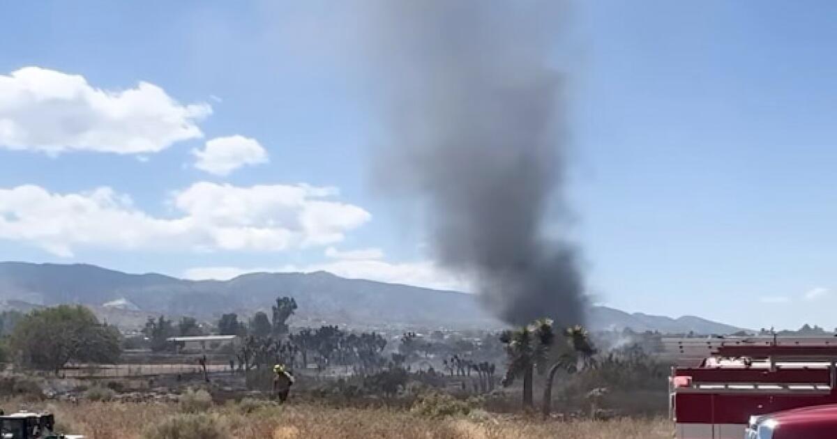 What is an ‘ash devil’? Rare fire phenomenon rises in Phelan’s Trinity fire