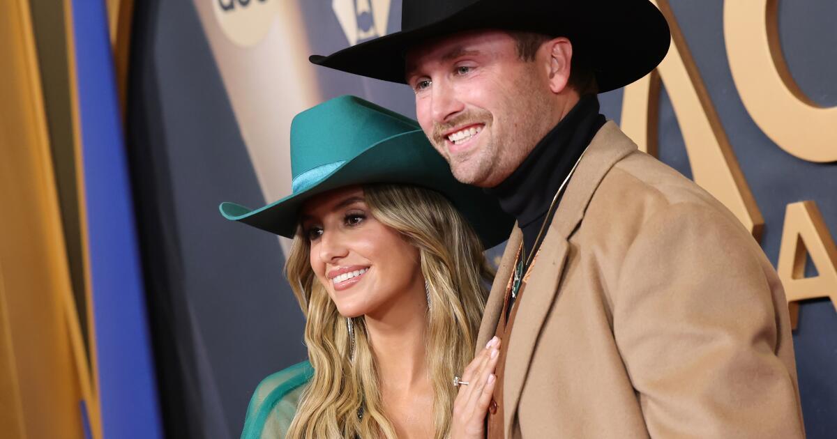 Lainey Wilson marries Devlin ‘Duck’ Hodges by a waterfall after surviving that Stagecoach windstorm