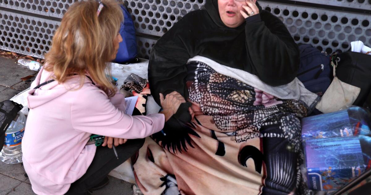 More ‘rough sleepers’ on Hollywood streets as the city removes tents, bringing new challenges
