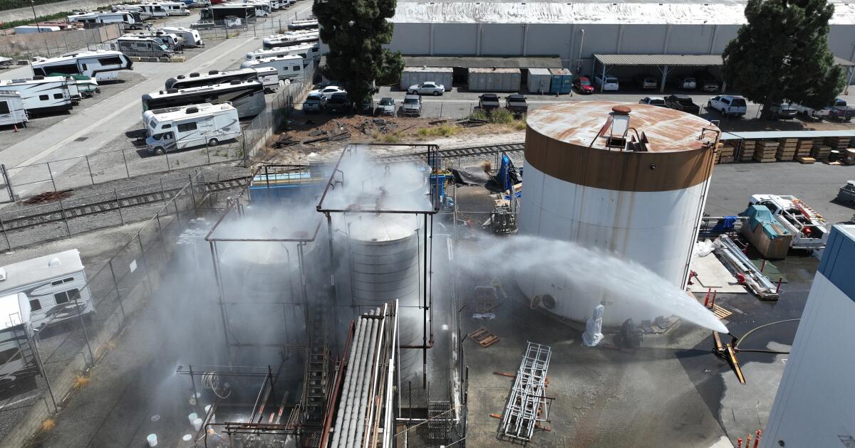 Photos: Garden Grove chemical crisis highlights the danger of living near industrial companies